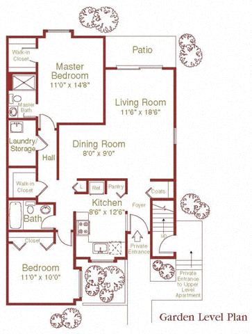 Floor Plan  at Northridge, Rochester Hills, 48307