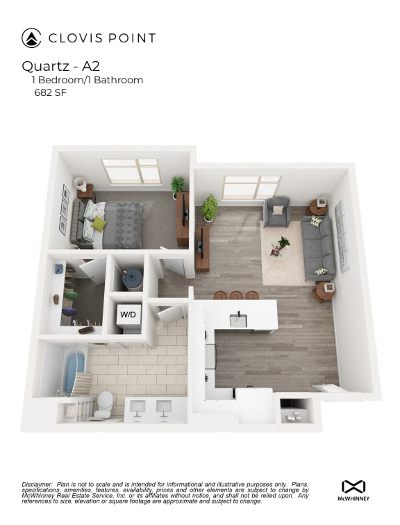 Quartz Floor Plan Quartz Floor Plan at Clovis Point, Colorado