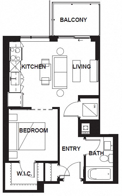 E-X06 FloorPlan E-X06 FloorPlan at VERSUS, Alberta