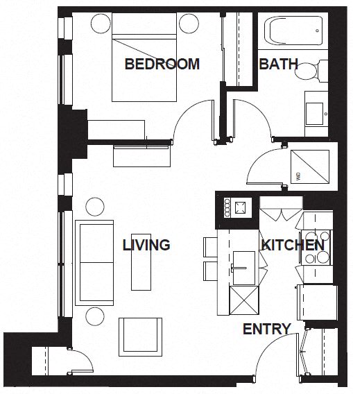 E-X01 FloorPlan E-X01 FloorPlan at VERSUS, Calgary, AB, T2R 1A8