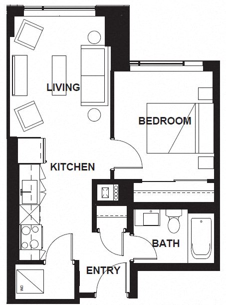 W-X09 FloorPlan W-X09 FloorPlan at VERSUS, Calgary, AB
