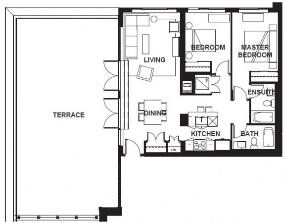 W-3405 FloorPlan W-3405 FloorPlan at VERSUS, Calgary, AB