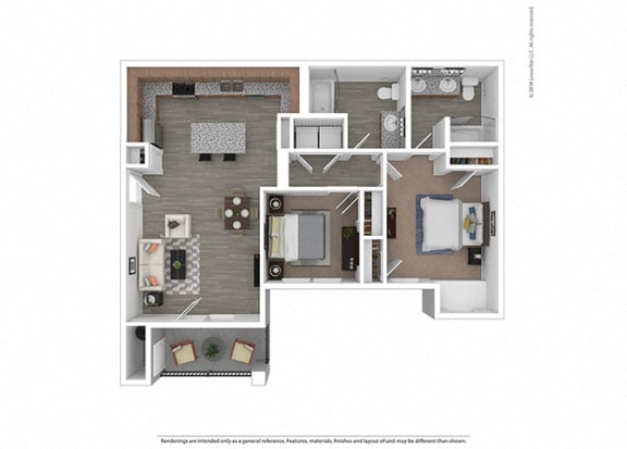 Two bedroom Two bathroom Two bedroom Two bathroom at Edgewater at the Cove, Oregon City, OR