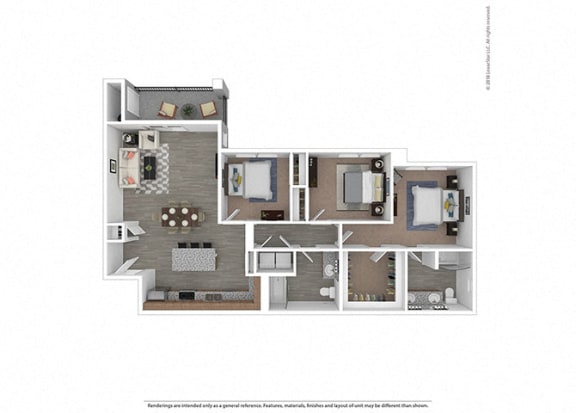 Three bedroom Two bathroom Three bedroom Two bathroom at Edgewater at the Cove, Oregon City
