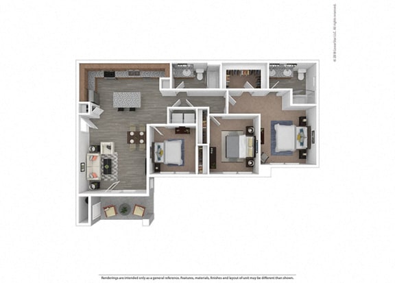 Three bedroom Two bathroom Three bedroom Two bathroom at Edgewater at the Cove, Oregon City, Oregon