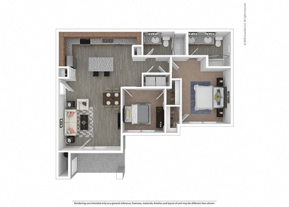 Two bedroom Two bathroom Two bedroom Two bathroom at Edgewater at the Cove, Oregon City, 97045