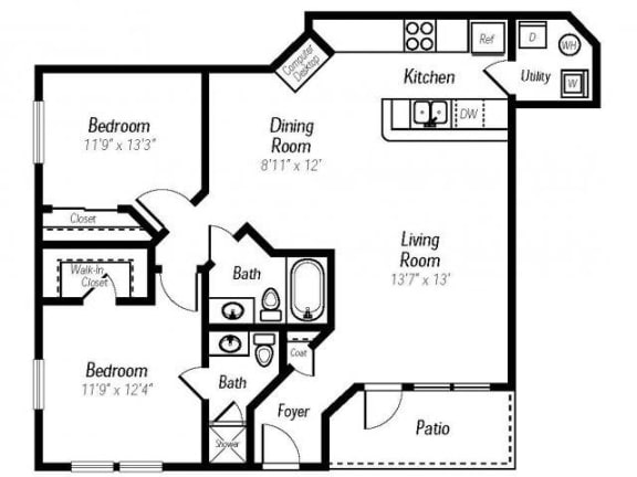 Cinnabar Floor Plan at Ashlar, Fort Myers, FL