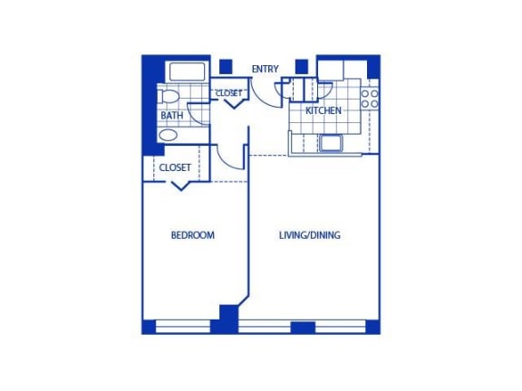 The Sanford Floor Plan |Bigelow Commons