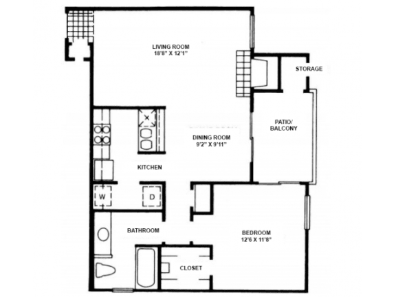 Bluebonnet Floor Plan  at High Oaks, Texas