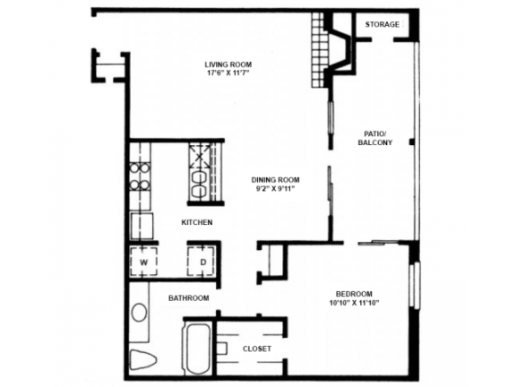 Willow Floor Plan at High Oaks, Austin, TX