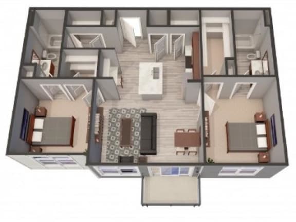 2A-Alt Floor Plan 2A-Alt Floor Plan |Lofts at Zebulon