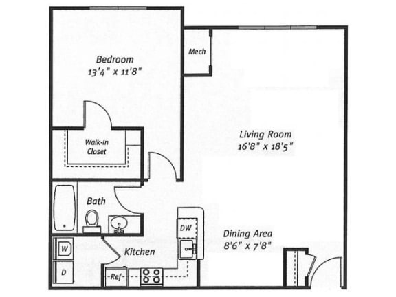 Mayflower Floor Plan | Residences at Westborough