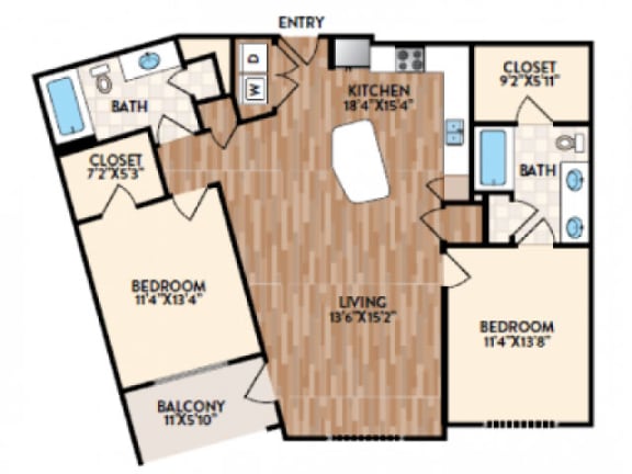Siena Floor Plan Siena Floor Plan |Rialto