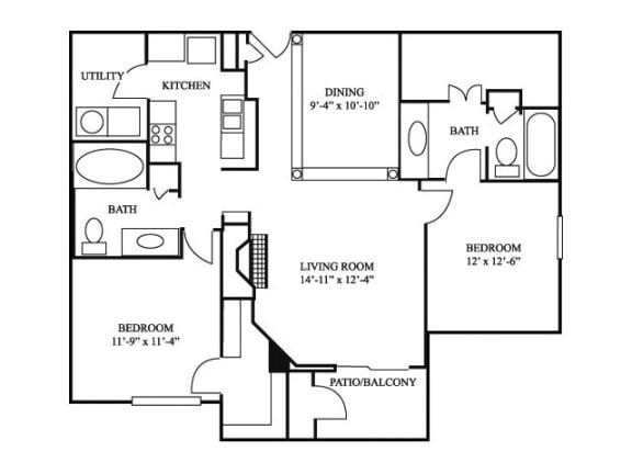 The Mopac Classic Floor Plan | River Stone Ranch