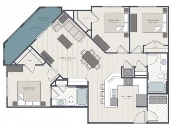 The Beaufort Floor Plan | The Standard