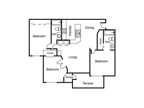 C Floor Plan C Floor Plan |Village Place