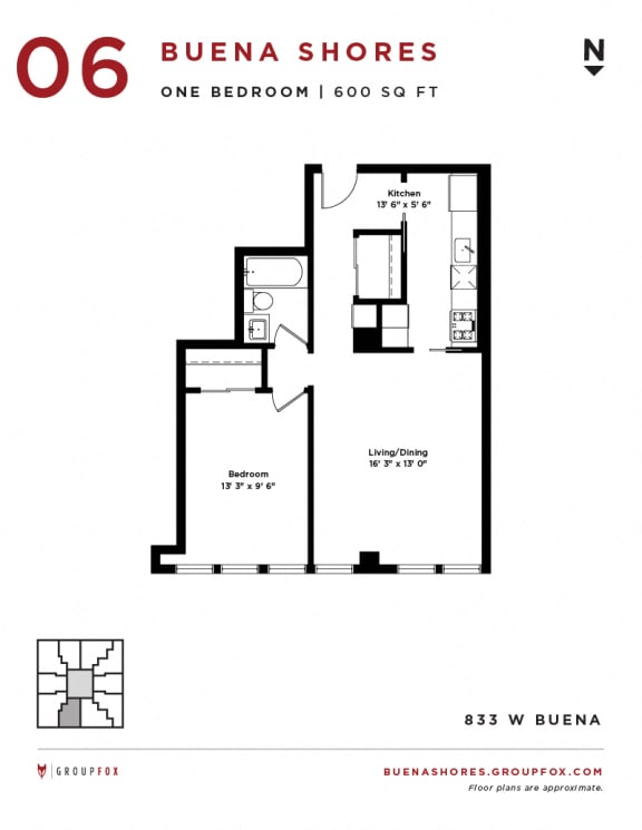 Buena Shores - One Bedroom