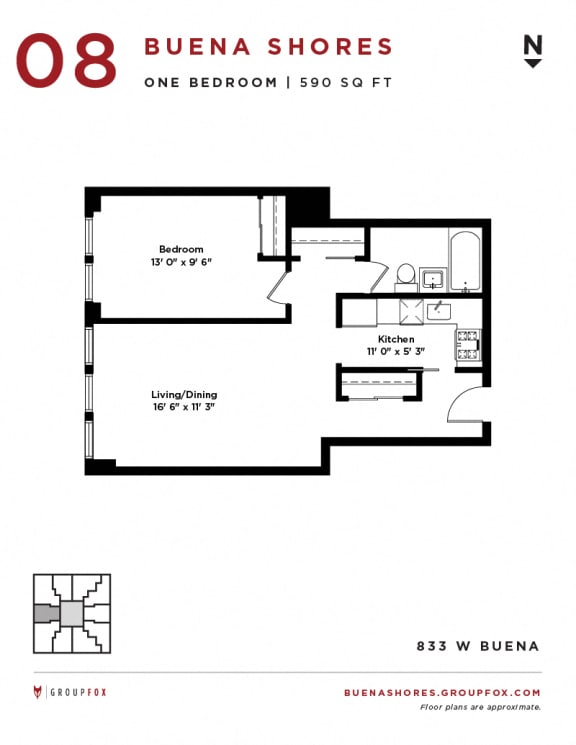 Buena Shores - One Bedroom