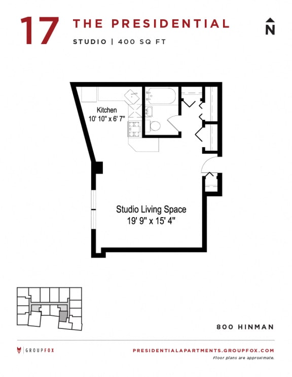 Presidential Apartments - Studio
