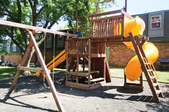 playground at apartment in Kettering