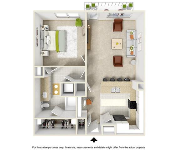 The Remington Floor Plan at Highline Urban Lofts, Cypress, TX