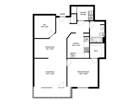 1 bed, 1 bath, generous, bachelor apartments Baker Arms & Wexford Apartments in Dartmouth, NS