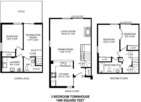 3 bed, 2 bath, upscale apartments with views of the city at Britannia By The Bay in Ottawa, ON