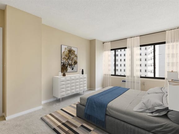 Bedroom at Prospect Place, New Jersey