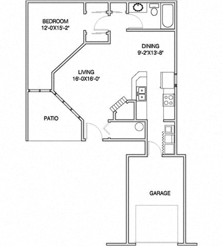 1 bedroom