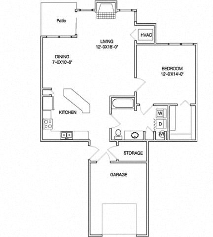 1 bedroom