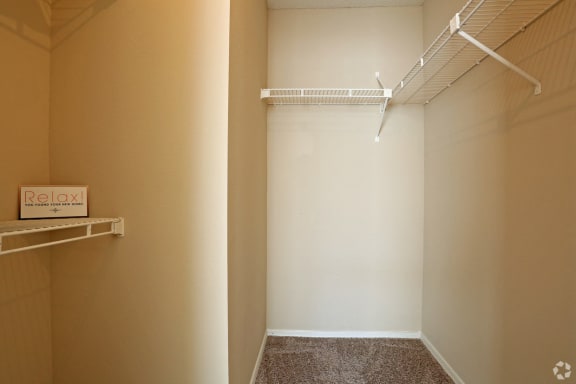 Large Closet at Champions Club, Glen Allen