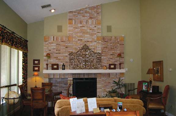 Fireplace Sitting at Hunters Chase, North Carolina, 27409