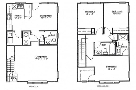 Murphy Park Apartments Floor Plans