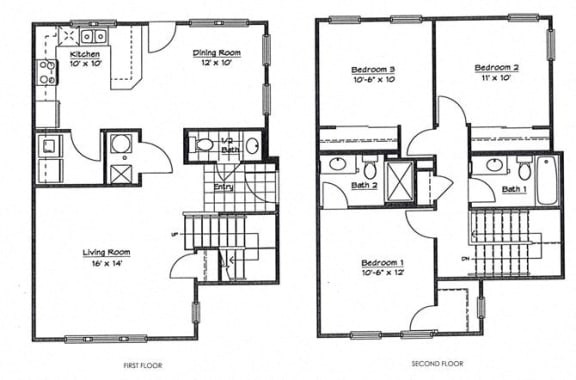 Murphy Park Apartments Floor Plans