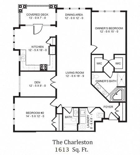 The Charleston Floor Plan