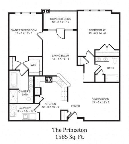 The Princeton Floor Plan