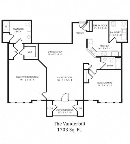 The Vanderbilt Floor Plan