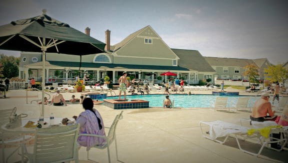 This is a picture of a resident event at Nantucket Apartments, in Loveland, OH.