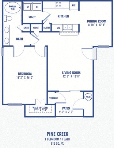 Pine Creek 1 Bedroom
