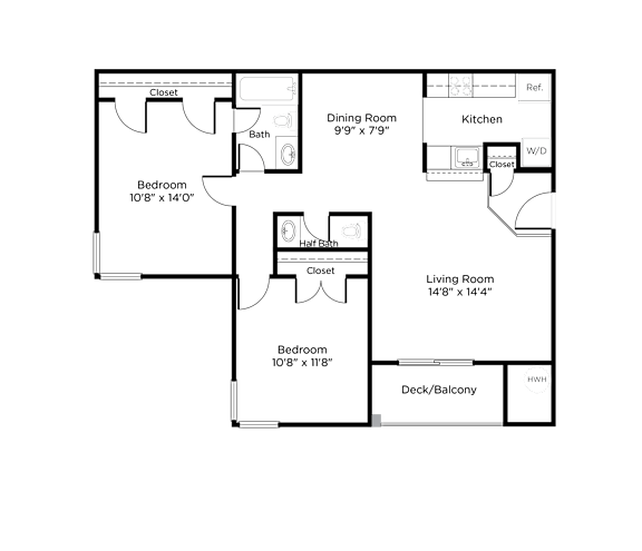 Floor Plan Bluebell – Income-Qualified