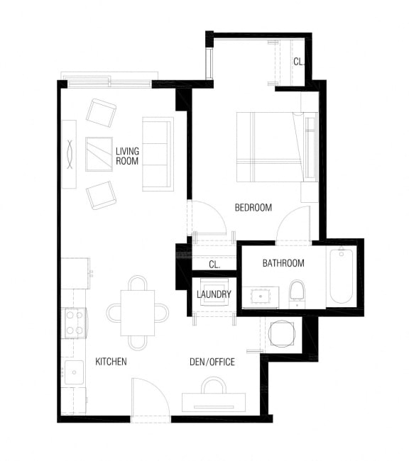 Floor Plans of Ram Miami River South Apartments in Miami, FL
