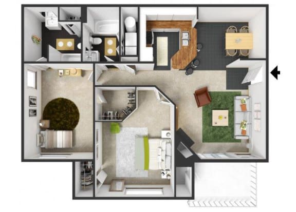 at Commons at Verandas in Tanasbourne Apartments, Hillsboro, OR