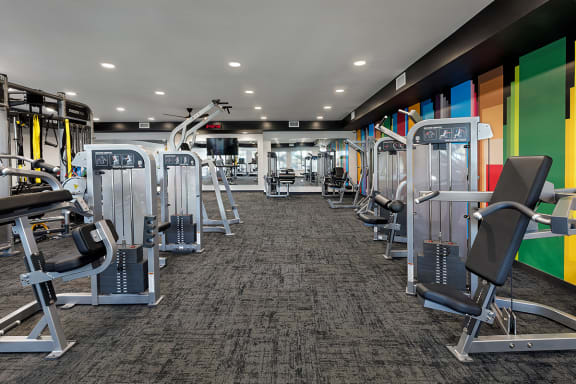24-Hour Cardio and Strength Training Fitness Center with Peloton®