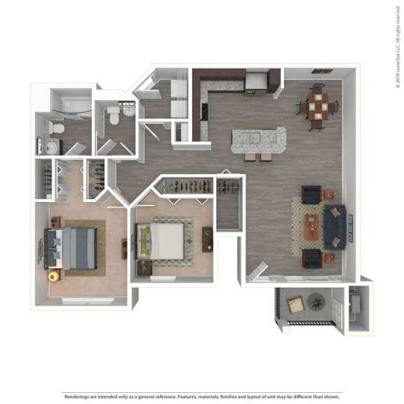 Floor Plan  B2-Renovated