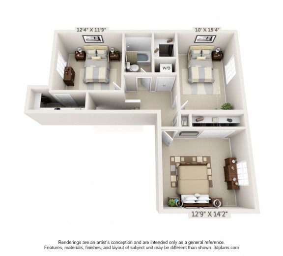 The Madison Floor Plan at Oak Reserve at Winter Park, Winter Park, 32792