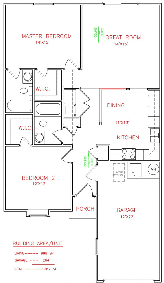 1, 2- & 3-Bedroom Apartments in Lafayette, IN | Hawthorne ...