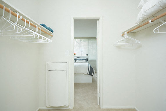 Large Walk-in Closet at The Aspen, Alexandria, Virginia