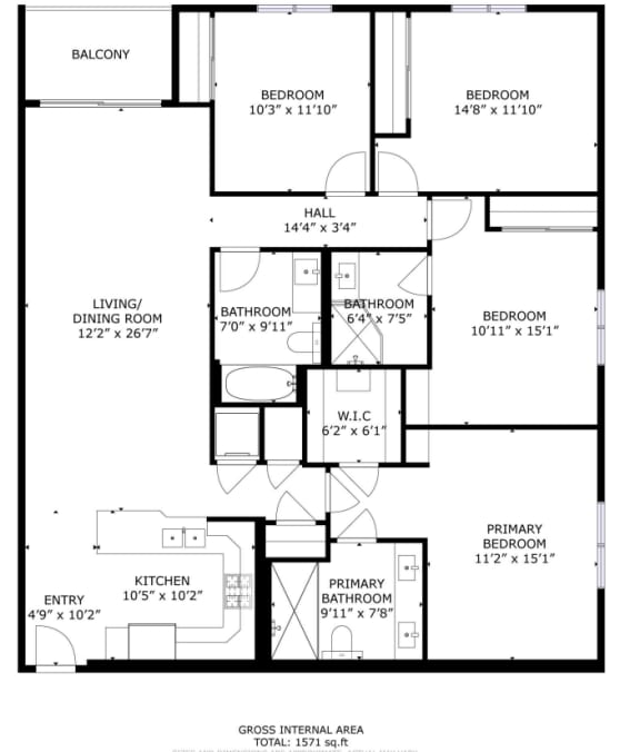 Floor Plan  4x3 A1 Floorplan