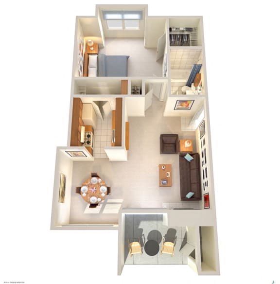 Hilton Head Apartments Floor Plan