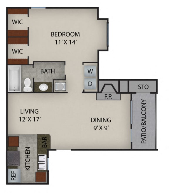 Mount Vernon Apartments Floor Plans